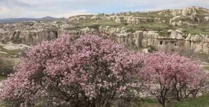 Kapadokya'da Baharın Güzellikleri