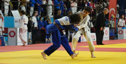 Karaman'da Minikler Türkiye Judo Şampiyonası Başladı