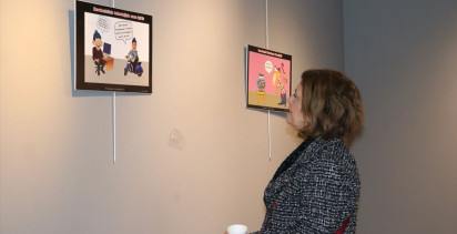 Karikatür Sergisi 'Karadeniz İncelemeleri 2' Trabzon'da Açıldı