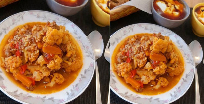 Karnabahar Yemeği tarifi !