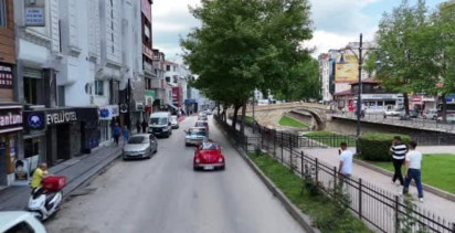 Kastamonu'da Klasik Otomobillerin Büyüleyici Sergisi