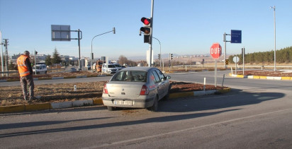 Konya'da Trafik Kazası: İki Yaralı