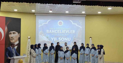 Kur'an Kursu'nda Yıl Sonu Coşkusu