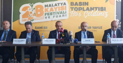 Malatya, 28. uluslararası kayısı festivaline hazırlanıyor
