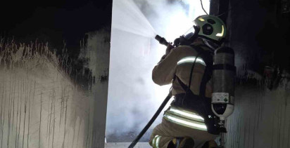 Mardin'de Kulübede Yangın Çıktı