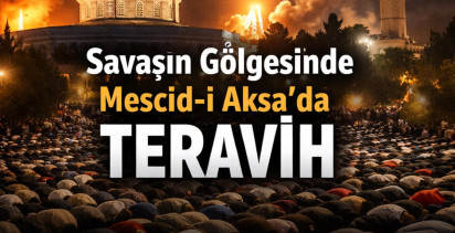 Mescid-i Aksa’da İlk Teravih Namazı Kılındı