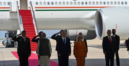 Modi, İsrail'e Resmi Ziyarette Bulundu