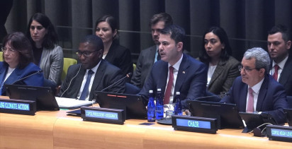 Murat Kurum New York'ta BM'de Dünya İçin Seslendi