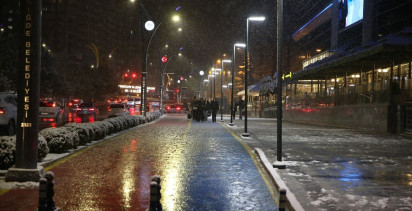 Niğde'de Kar Yağışı Etkisini Gösterdi