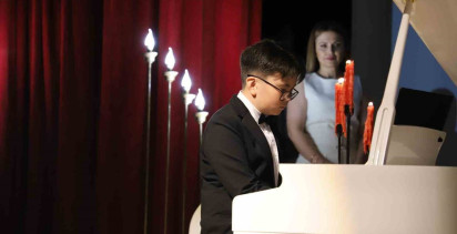 Öğrencilerden unutulmaz piyano resitali