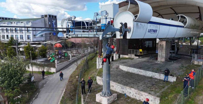 Ordu'da Gerçekleştirilen Teleferik Kurtarma Tatbikatı