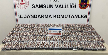 Samsun'da Uyuşturucu Hap Operasyonu: 6.621 Ele Geçirildi