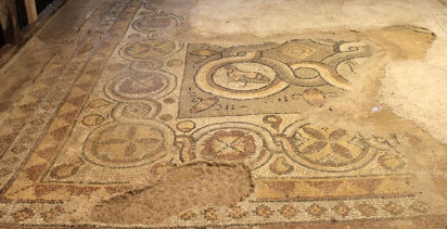 Sinop'ta 1600 Yıllık Mozaikler Ziyaretçi Merkezinde Sergilenecek