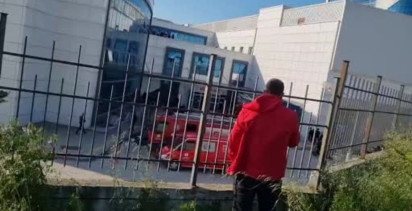 Sinop'ta Hastanede Elektrik Yangını: Panik Anları Yaşandı