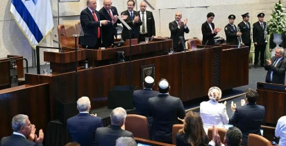 Trump’a Knesset’te 2,5 dakikalık alkış tufanı! “Savaş bitti, yeni bir Orta Doğu başlıyor”