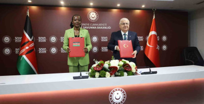 Türkiye ile Kenya Arasında Savunma İş Birliği Anlaşması İmzalandı