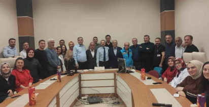 Vezirköprü Devlet Hastanesi'nde Emeklilik Veda Töreni