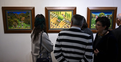 Yalçın Gökçebağ'ın Karma Sergisi Ankara'da Sanatseverlerle Buluştu