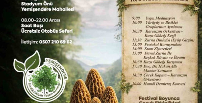 Yemişendere Kuzugöbeği Festivali Başlıyor