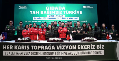 YÖK ve TÜME'den Yapay Zeka Destekli Otonom Çiftlik Protokolü