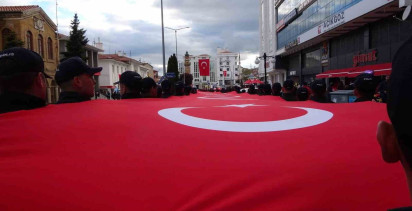Yozgat'ta 19 Mayıs Bayrak Yürüyüşü Coşkusu