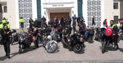 Yozgat'ta Motosiklet Tutkunları Çamlık Milli Parkı'nda Buluştu