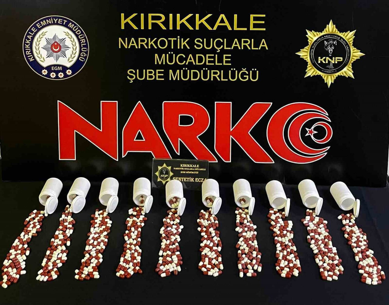 553 ADET SENTETİK UYUŞTURUCU HAP