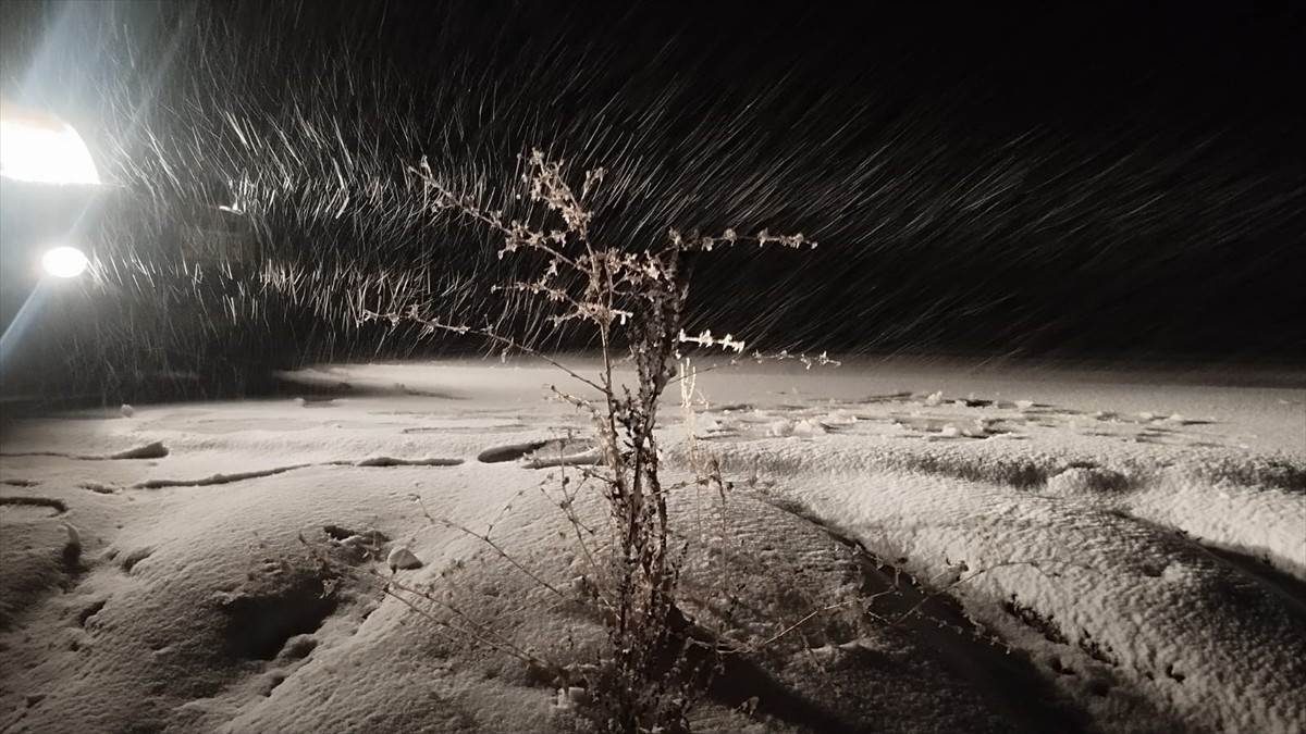 
Malatya-Kayseri kara yolunda kar yağışı etkili oluyor.