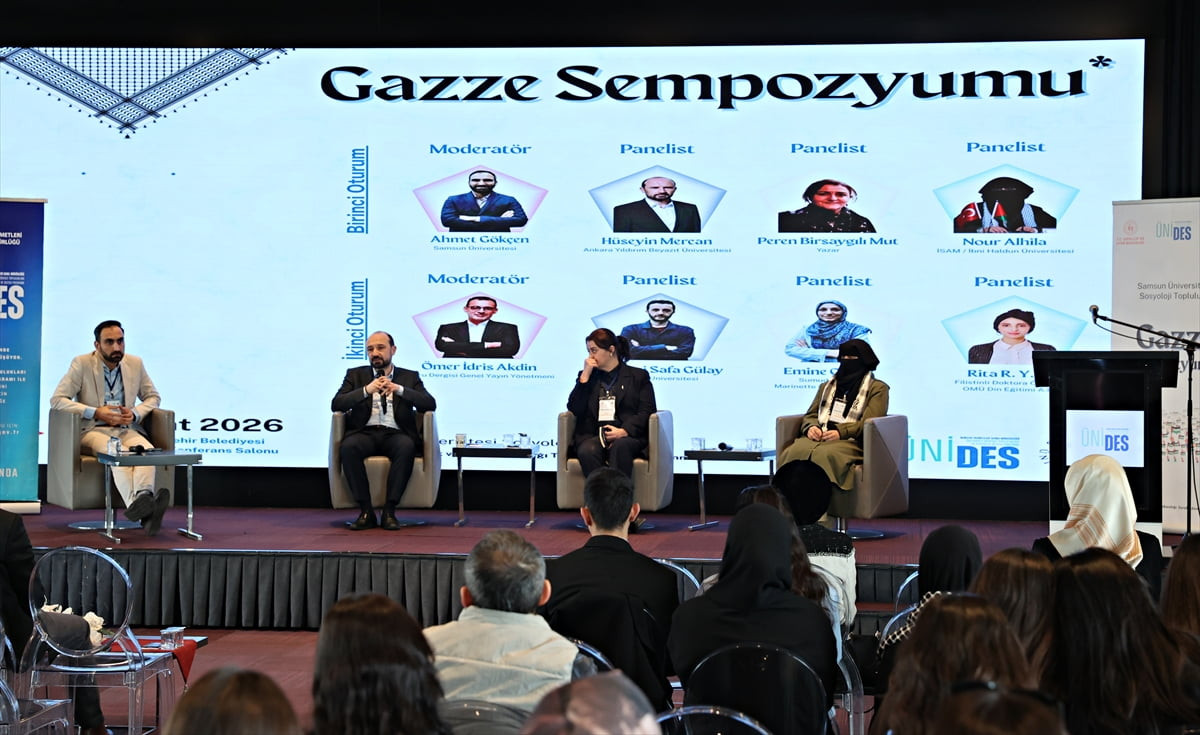 Samsun Üniversitesi Sosyoloji Topluluğu tarafından "Gazze Sempozyumu" düzenlendi.
 