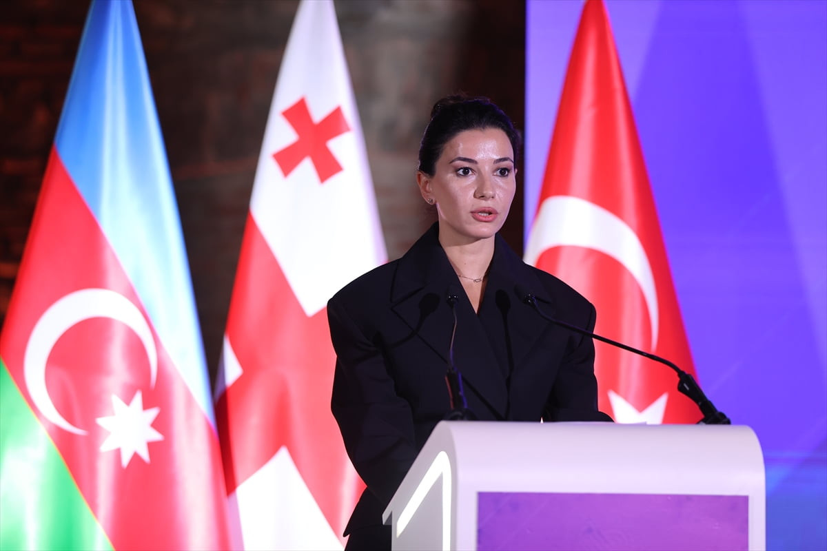 7. Türkiye-Azerbaycan-Gürcistan'ın İş Forumu Gürcistan'ın Kakheti bölgesindeki Telavi kentine...