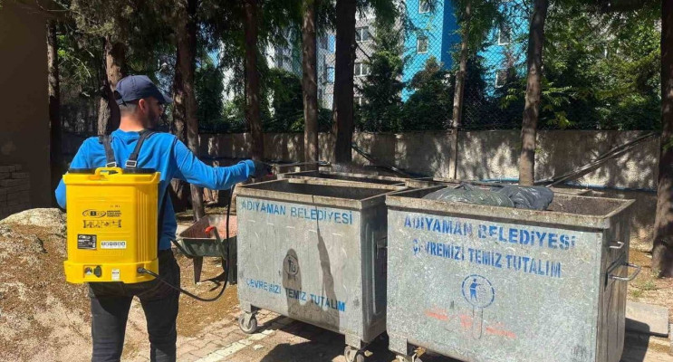 Adıyaman'da Yaz İlaçlama Çalışmaları Başladı