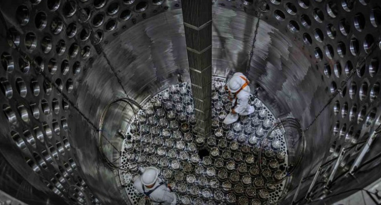 Akkuyu Nükleer Enerji Santrali’nde ilk üniteye temsili nükleer yakıt yüklendi