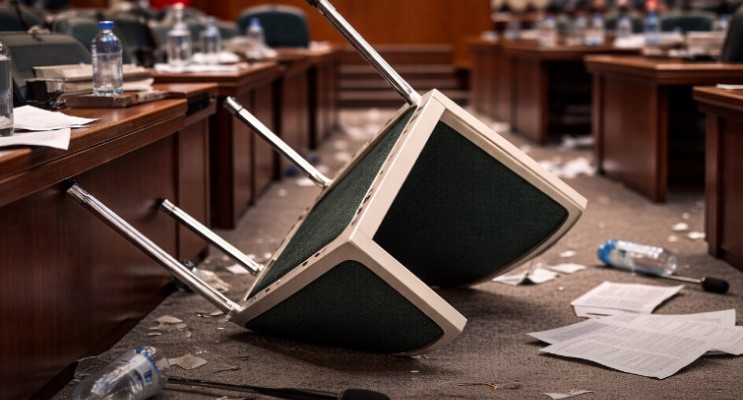 Bursa Büyükşehir Belediye Başkan Vekili Seçimi Öncesinde Arbede Yaşandı