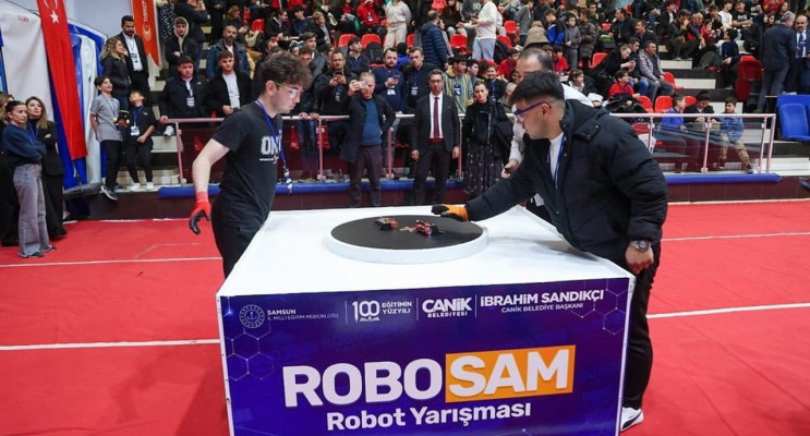 Canik’te Gençler Robotlarıyla Yarışacak
