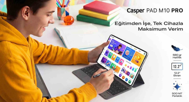 Casper PAD M10 Pro: Verimlilik için Tasarlanmış Tablet