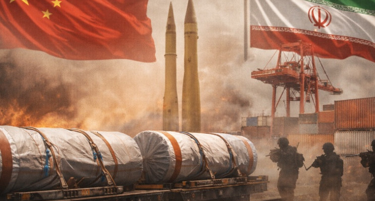 Çin’den İran’a Balistik Füze Hammaddesi Sevkiyatı Gerçekleşti