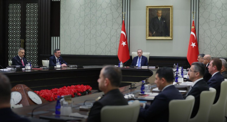 Cumhurbaşkanı Erdoğan Başkanlığındaki MGK sona erdi