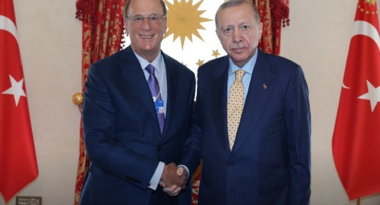 Cumhurbaşkanı Erdoğan, BlackRock CEO’su Larry Fink’i Kabul Etti