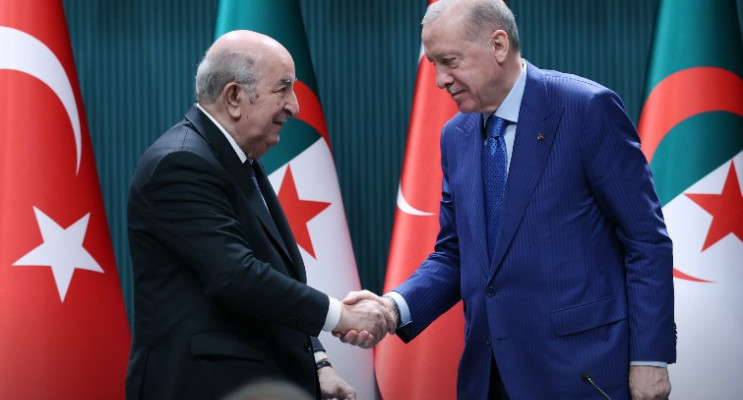 Cumhurbaşkanı Erdoğan Cezayir Cumhurbaşkanı İle Ankara’da Görüştü