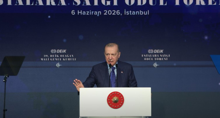Cumhurbaşkanı Erdoğan DEİK Genel Kurulu'nda konuştu: Yatırımcılara Türkiye'ye yerleşme çağrısı