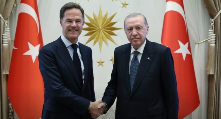 Cumhurbaşkanı Erdoğan, NATO genel sekreteri Mark Rutte’yi kabul etti