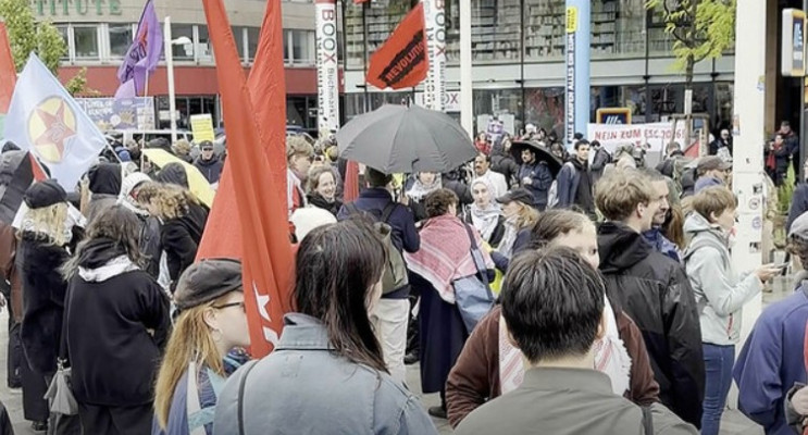 Eurovision Finali Öncesi Viyana’da İsrail Protestosu