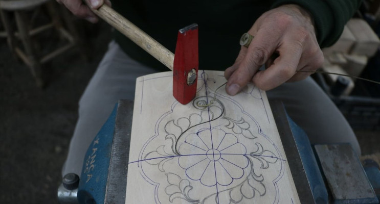 Gaziantepli Sanatçı Sedef Kakmayı Yaşatıyor