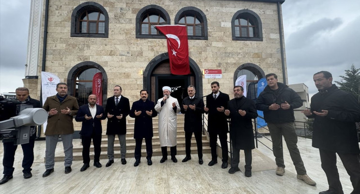 Gazze Şehitleri Camisi Hatay'da İbadete Açıldı