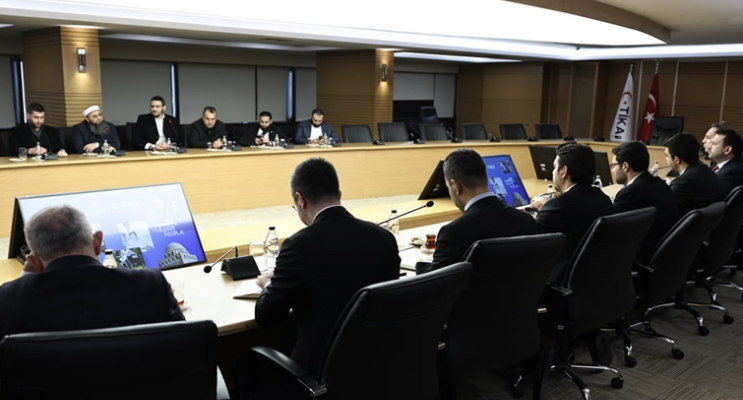 Halep Müftüsü İbrahim Şaşo TİKA Başkanı Abdullah Eren'i Ziyaret Etti