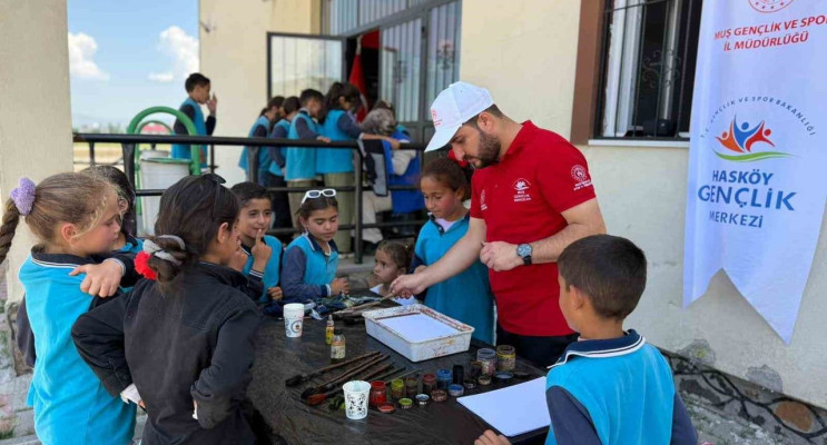 Hasköy’de 'Merkezin her yerde' coşkusu: Öğrenciler sosyal, kültürel ve sportif etkinliklerle eğlendi