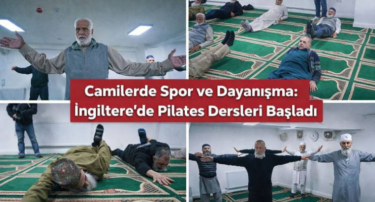İngiltere'de camilerde pilates dersleri büyük ilgi görüyor