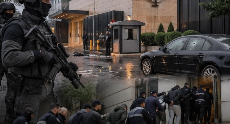 İsrail Başkonsolosluğu Önünde Silahlı Saldırı: 17 Şüpheli Adliyede