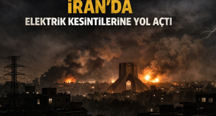 İsrail Saldırıları İran’da Elektrik Kesintilerine Yol Açtı