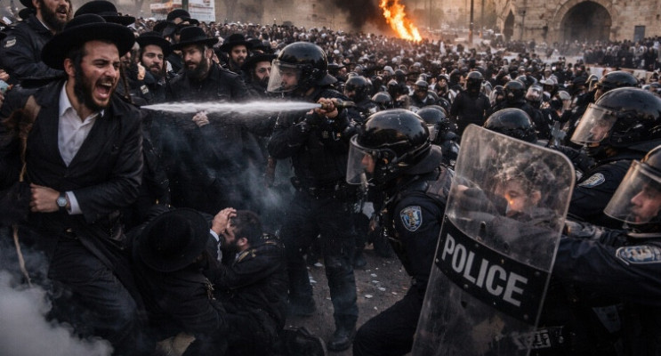 İsrail’de zorunlu askerlik krizi sokağa taştı